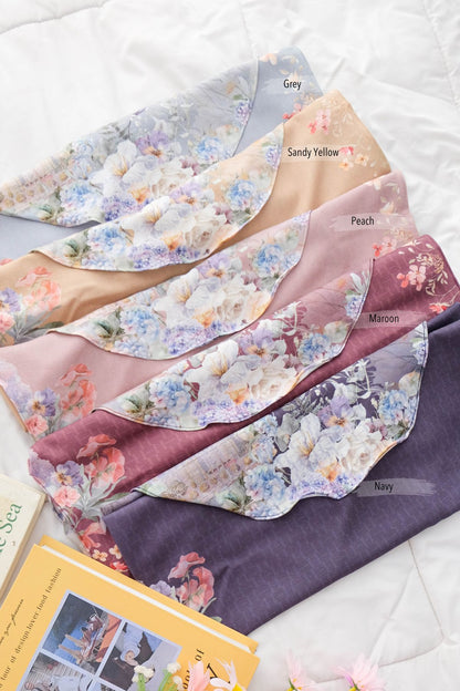 [ BUY 3 GET 1 FREE HIJAB ] Instan Malaya Purity - MP10.14 Peach