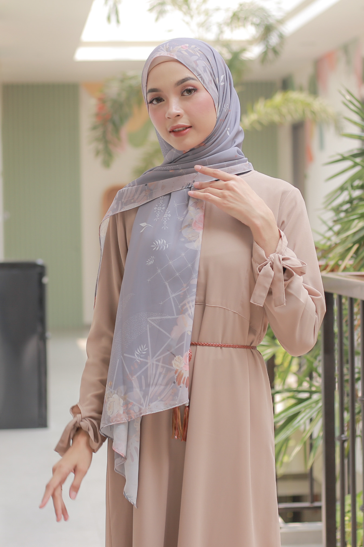 Rosalie - Pashmina Premium Ceruti - Grey - PM11.16