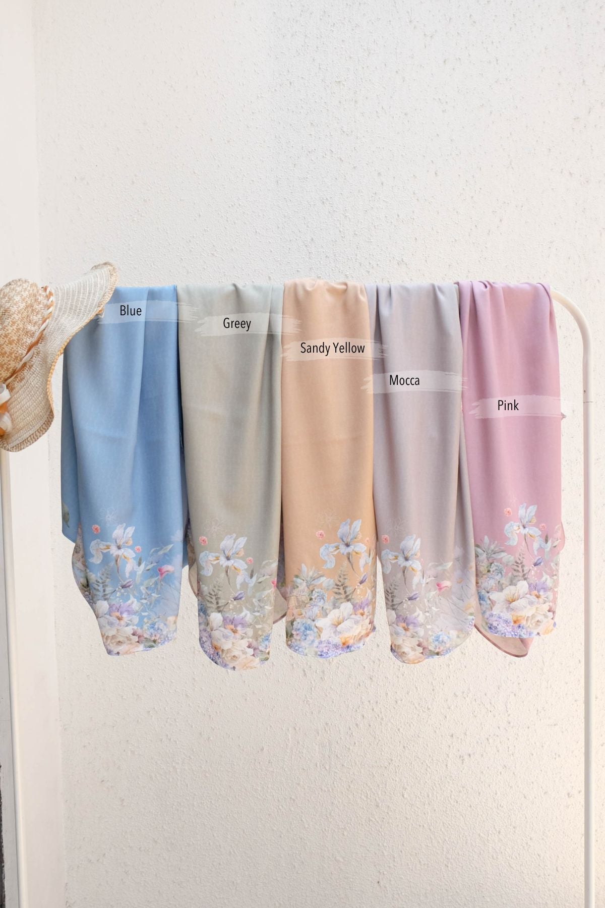 [ BUY 3 GET 1 FREE HIJAB ] Instan Malaya Purity - MP10.10 Grey