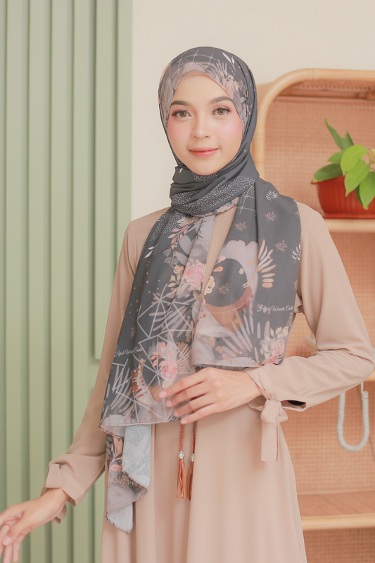 Rosalie - Pashmina Premium Ceruti - Cloud - PM11.12