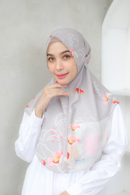 [ BUY 3 GET 1 FREE ] Berry - Instan Baiti - Grey - BM45.45