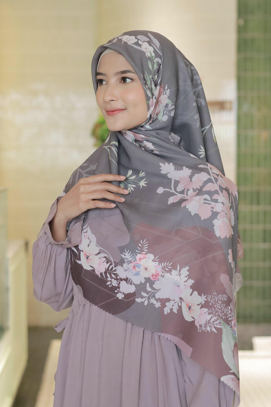 Fresia Scarf JUMBO - FJ52.3 Fog