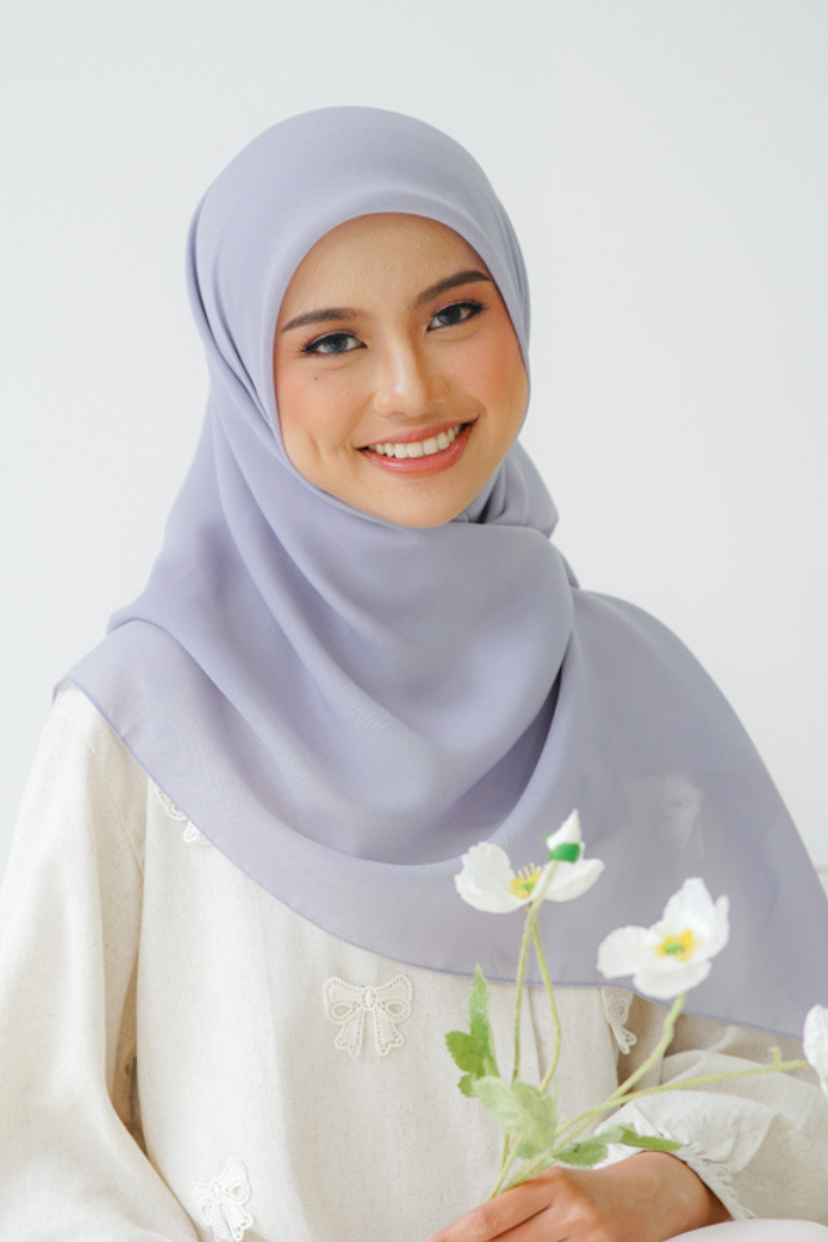 Segiempat Hyuri - LK11.5 Grey Purple