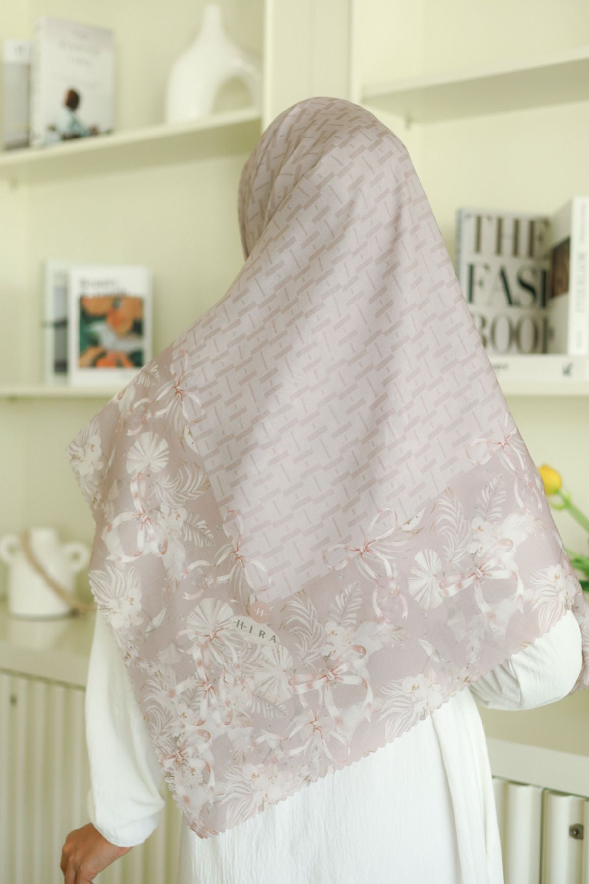[ BUY 3 GET 1 FREE HIJAB ] Emily JUMBO - Scarf Square Premium Polycotton XL | MONO CHOCOCHINO - EB28.34