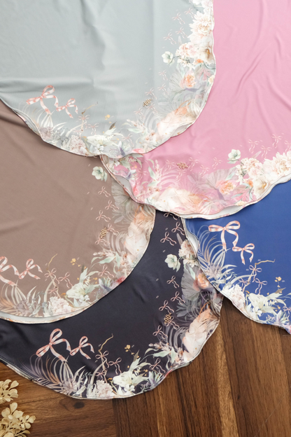 [ BUY 3 GET 1 FREE HIJAB ] Runa Emily - RE46.2 Denim
