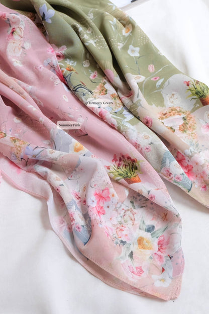 Florence - Pashmina Premium Ceruti - Harmony Green - PM11.88