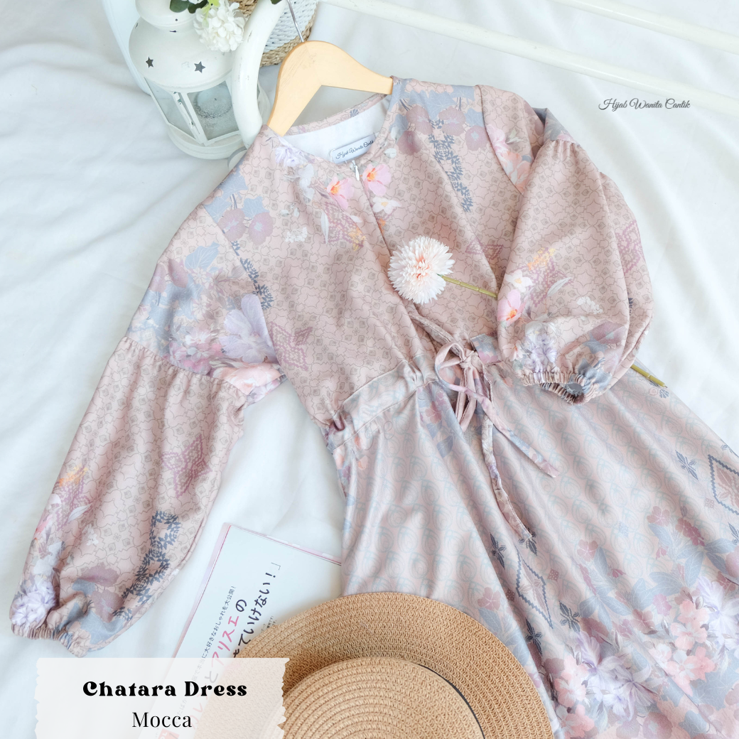 Chatara Dress Anak - CC22.3 Mocca