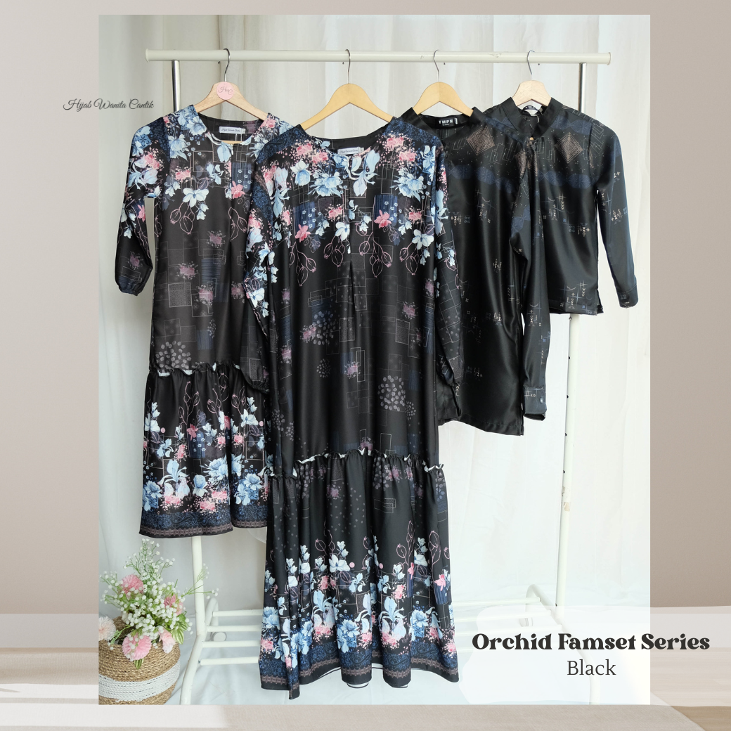 Orchid Dress - ORD1.1 Black