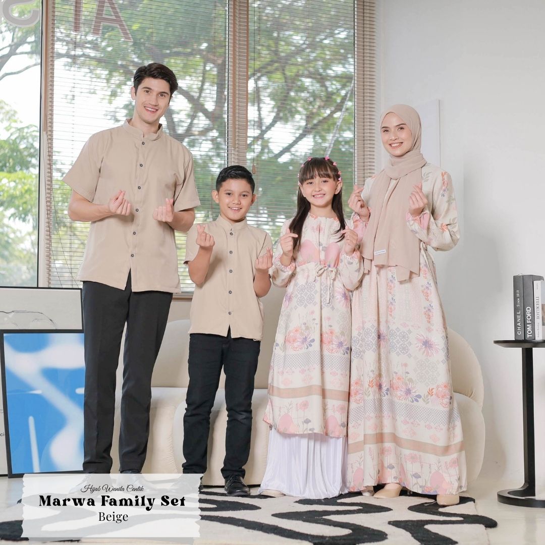 [CLEARANCE SALE] Koko Marwa Dewasa - KKM9.2 Beige