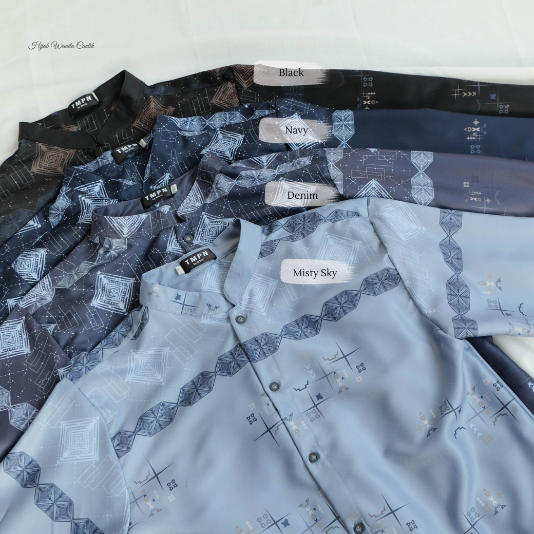 [CLEARANCE SALE] Koko Anak Orchid Series - OC10.4 Navy