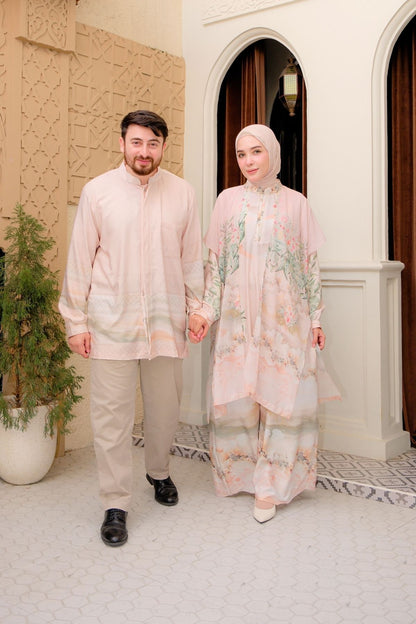 ASHA Family Set — Creamy | HIRA Raya 2027