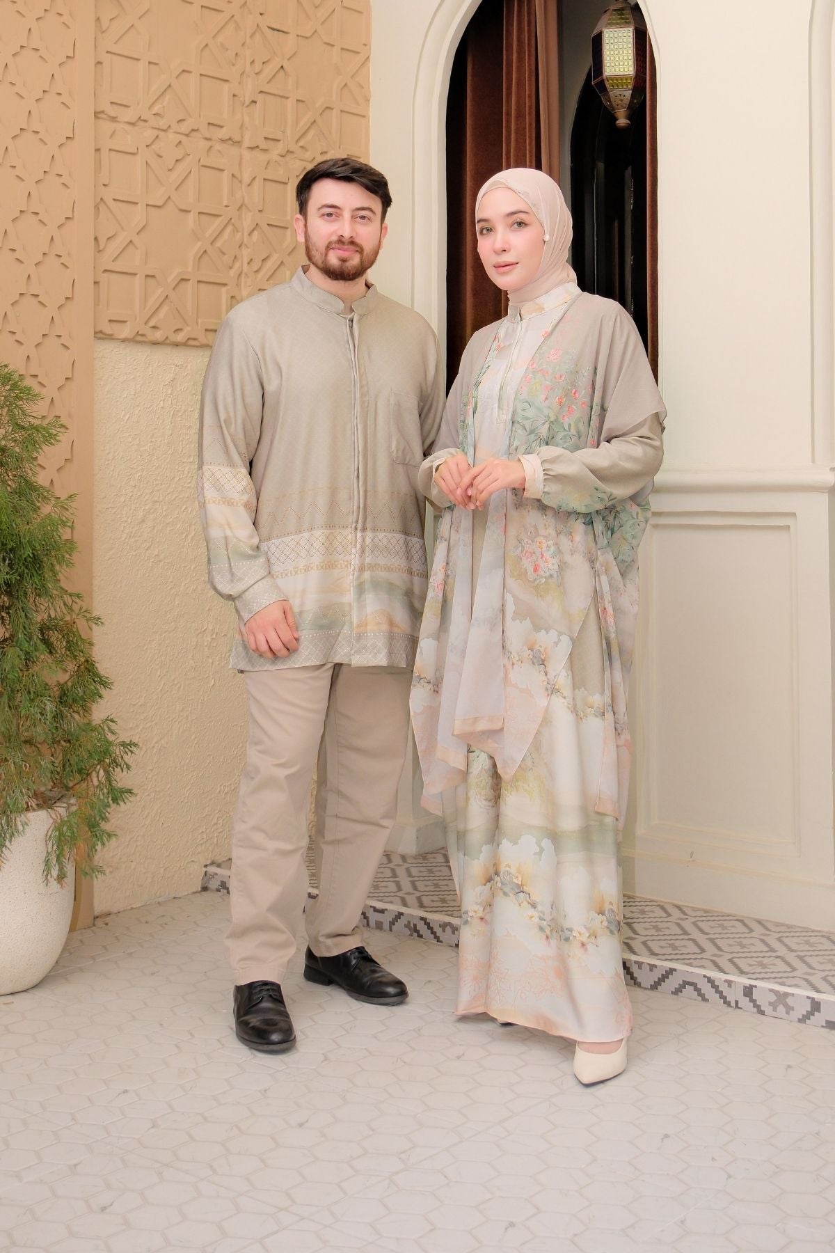 ASHA Family Set — Latte | HIRA Raya 2027