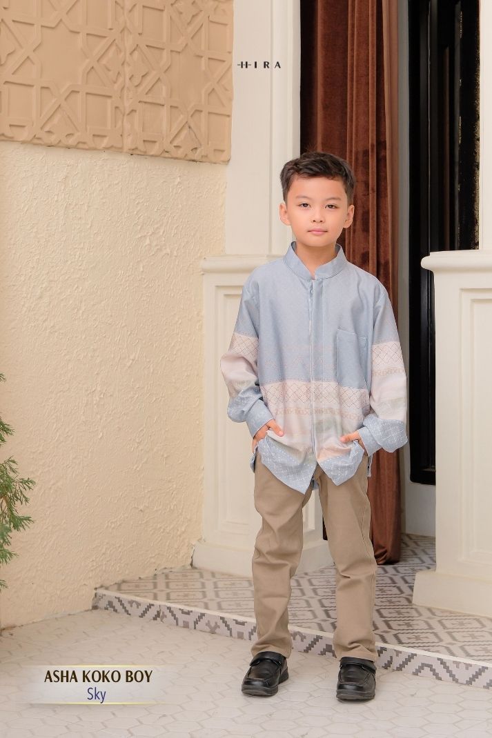 ASHA Family Set — Sky | HIRA Raya 2027
