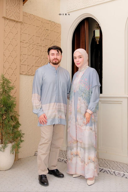 ASHA Family Set — Sky | HIRA Raya 2027