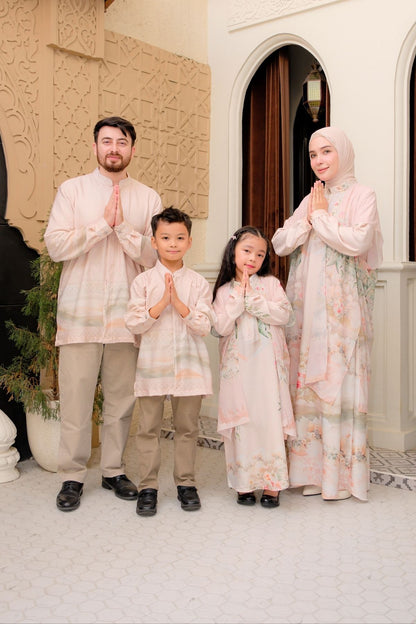 ASHA Family Set — Creamy | HIRA Raya 2027