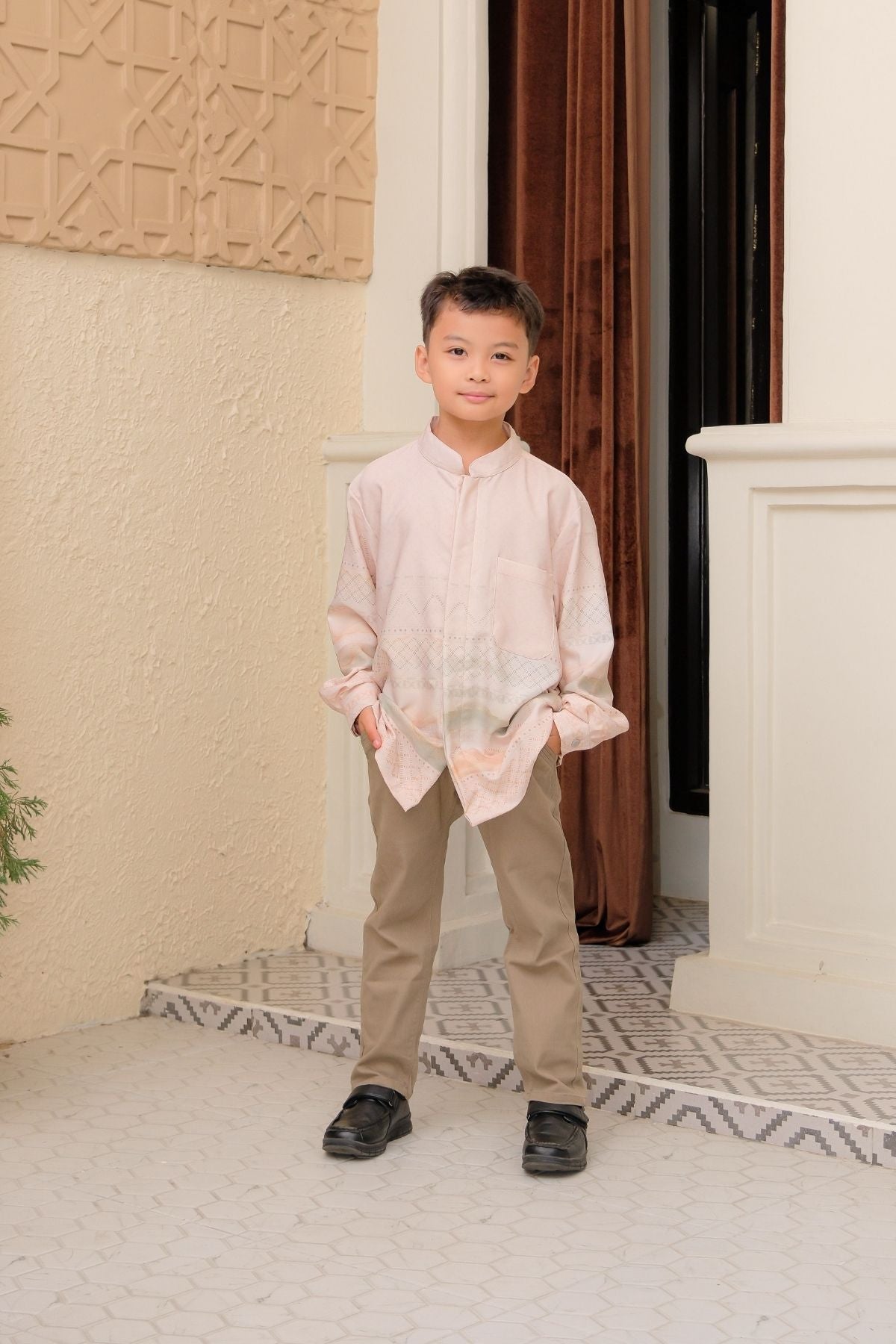 ASHA Family Set — Creamy | HIRA Raya 2027