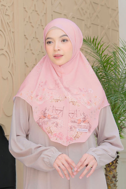 Hijab Instan Baiti Camellia - BC44.3 Flourishing Rose