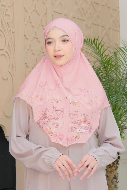 Hijab Instan Baiti Camellia - BC44.3 Flourishing Rose