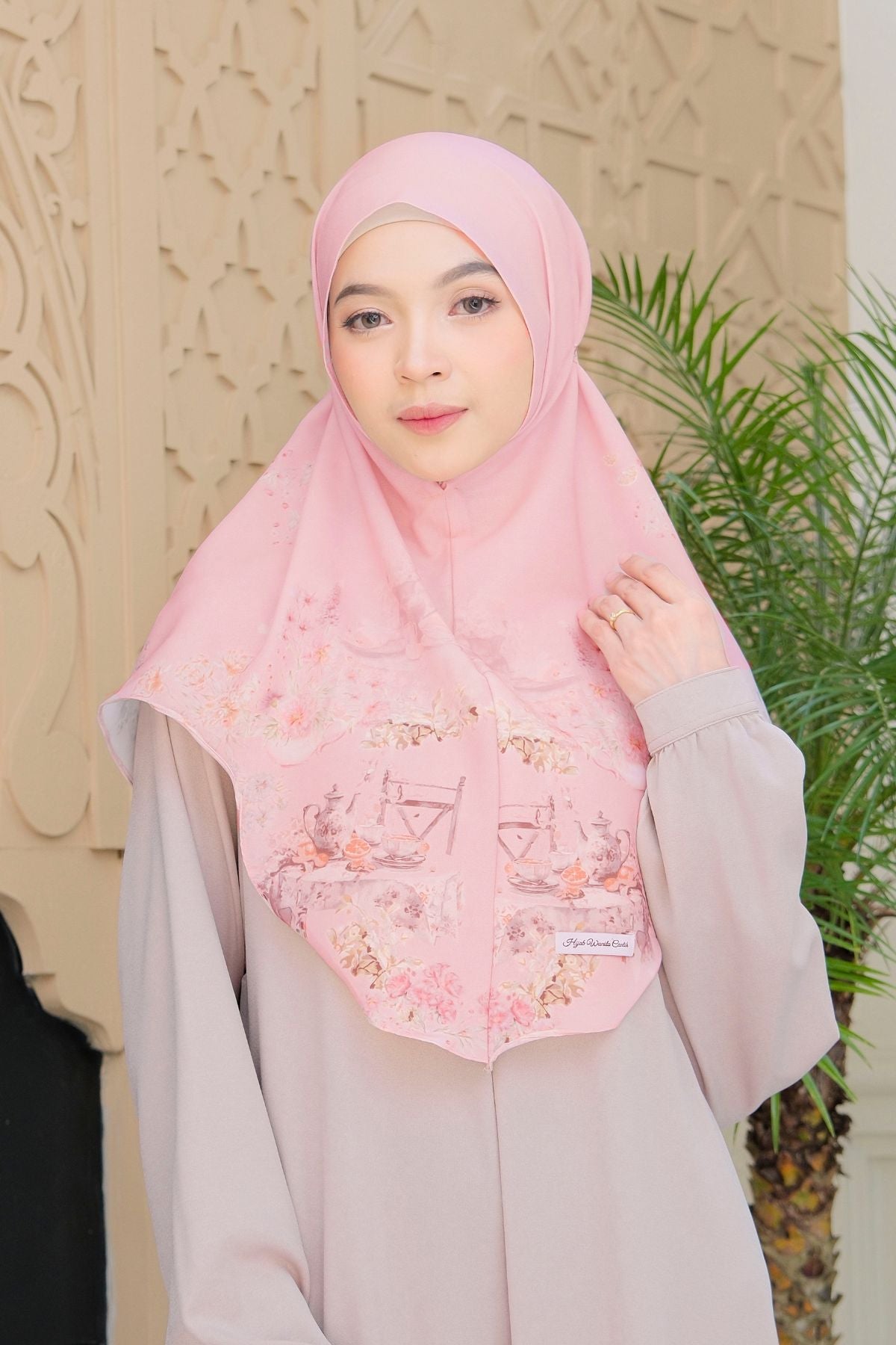 Hijab Instan Baiti Camellia - BC44.3 Flourishing Rose