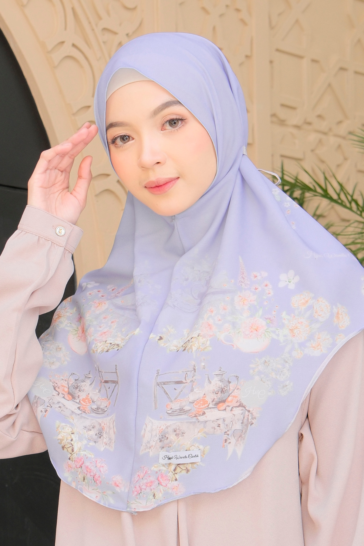 Hijab Instan Baiti Camellia - BC44.7 Pleasant Grey