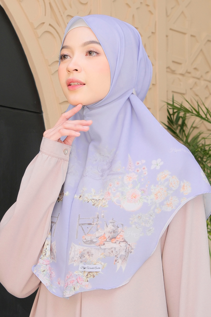 [ BUY 3 GET 1 FREE ] Hijab Instan Baiti Camellia - BC44.7 Pleasant Grey