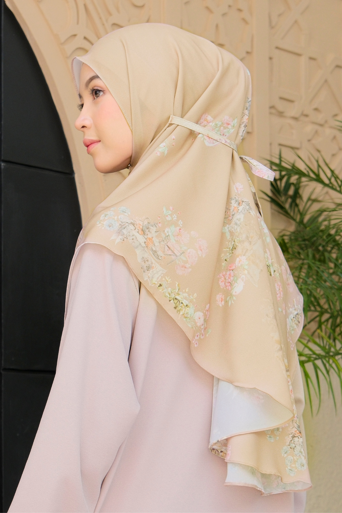 [ BUY 3 GET 1 FREE ] Hijab Instan Baiti Camellia - BC44.8 Warm Apple Tea