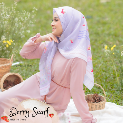[DISKON AMBYAR] Last Stock Scarf Motif Hijabwanitacantik Series Hijab Kerudung Printing Motif