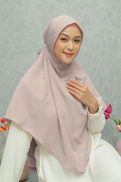 Hijab Instan Baiti Polos Jumbo - BJ10.4 Orchid