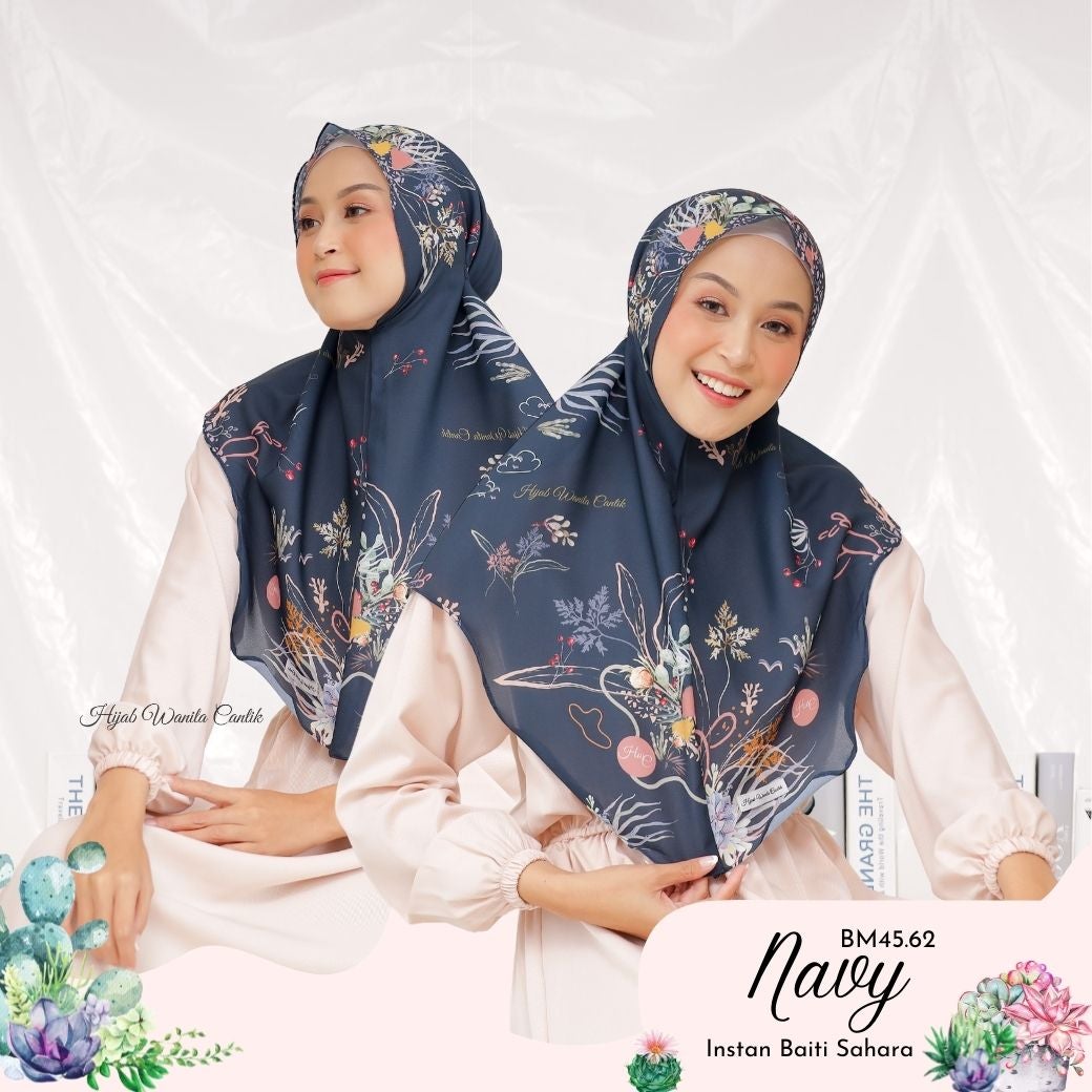 [DISKON AMBYAR] Last Stock Scarf Motif Hijabwanitacantik Series Hijab Kerudung Printing Motif