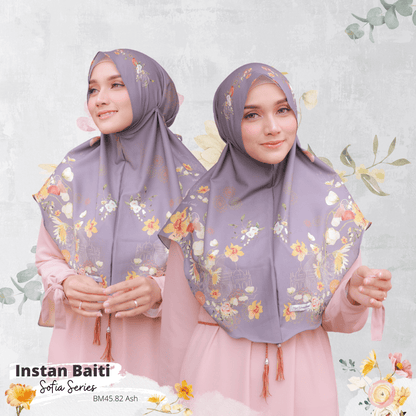 [DISKON AMBYAR] Last Stock Scarf Motif Hijabwanitacantik Series Hijab Kerudung Printing Motif