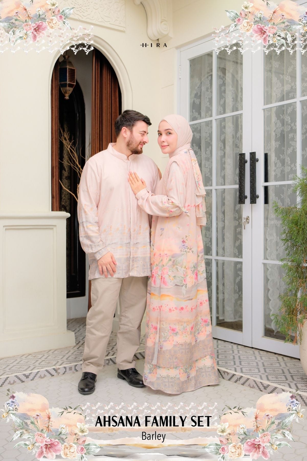 AHSANA Family Set — Barley | HIRA Raya 2027