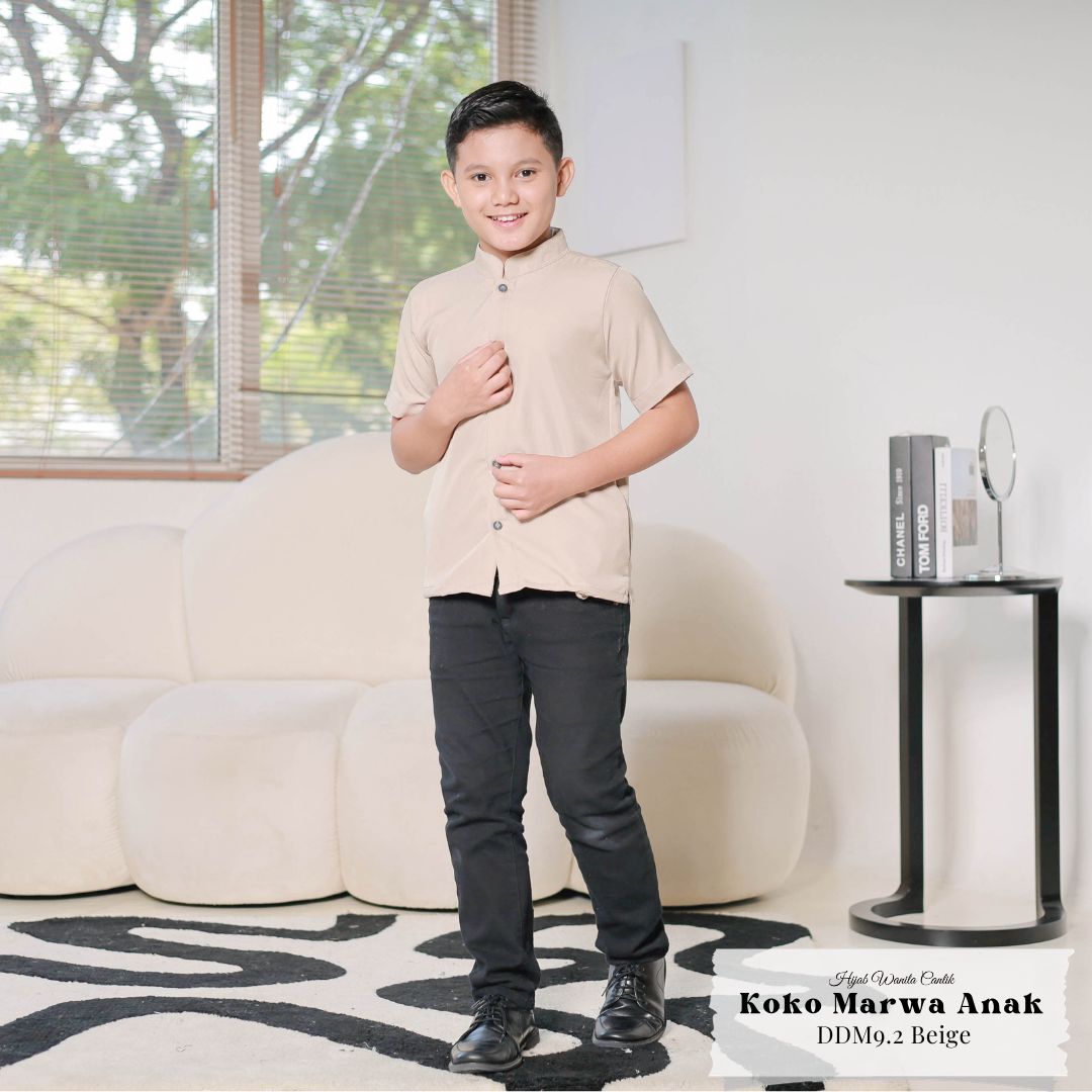 [CLEARANCE SALE] Koko Anak Marwa - DDM9.2 Beige