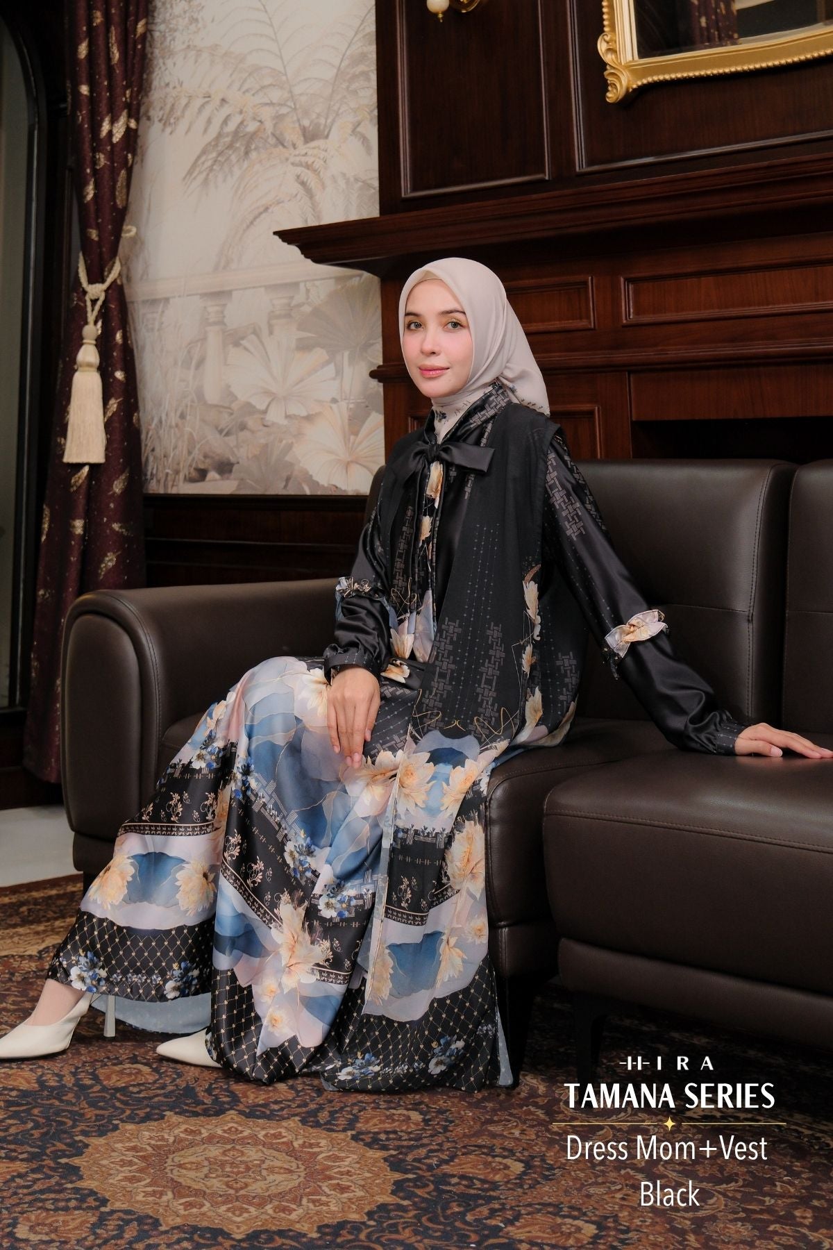 TAMANA Family Set — Black | HIRA Raya 2027