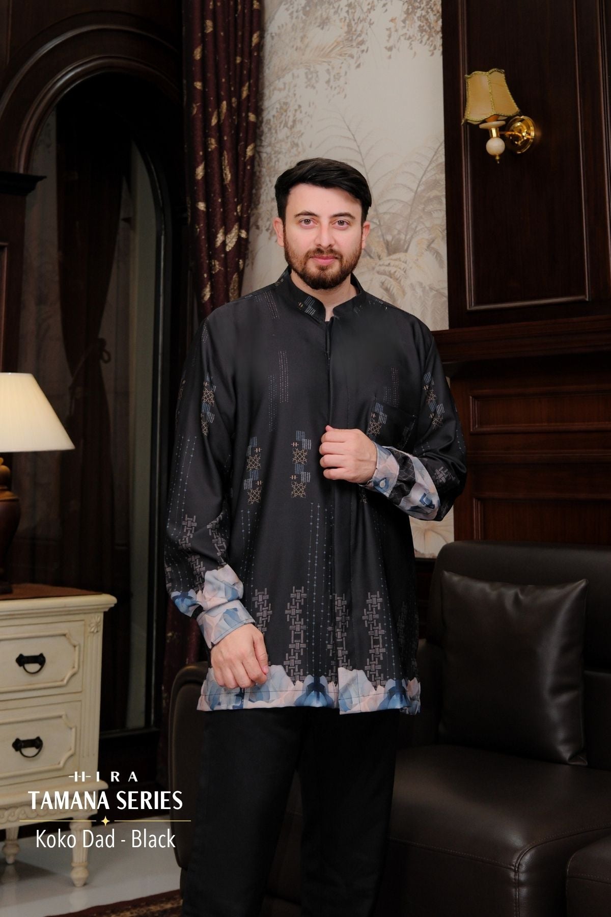 TAMANA Family Set — Black | HIRA Raya 2027