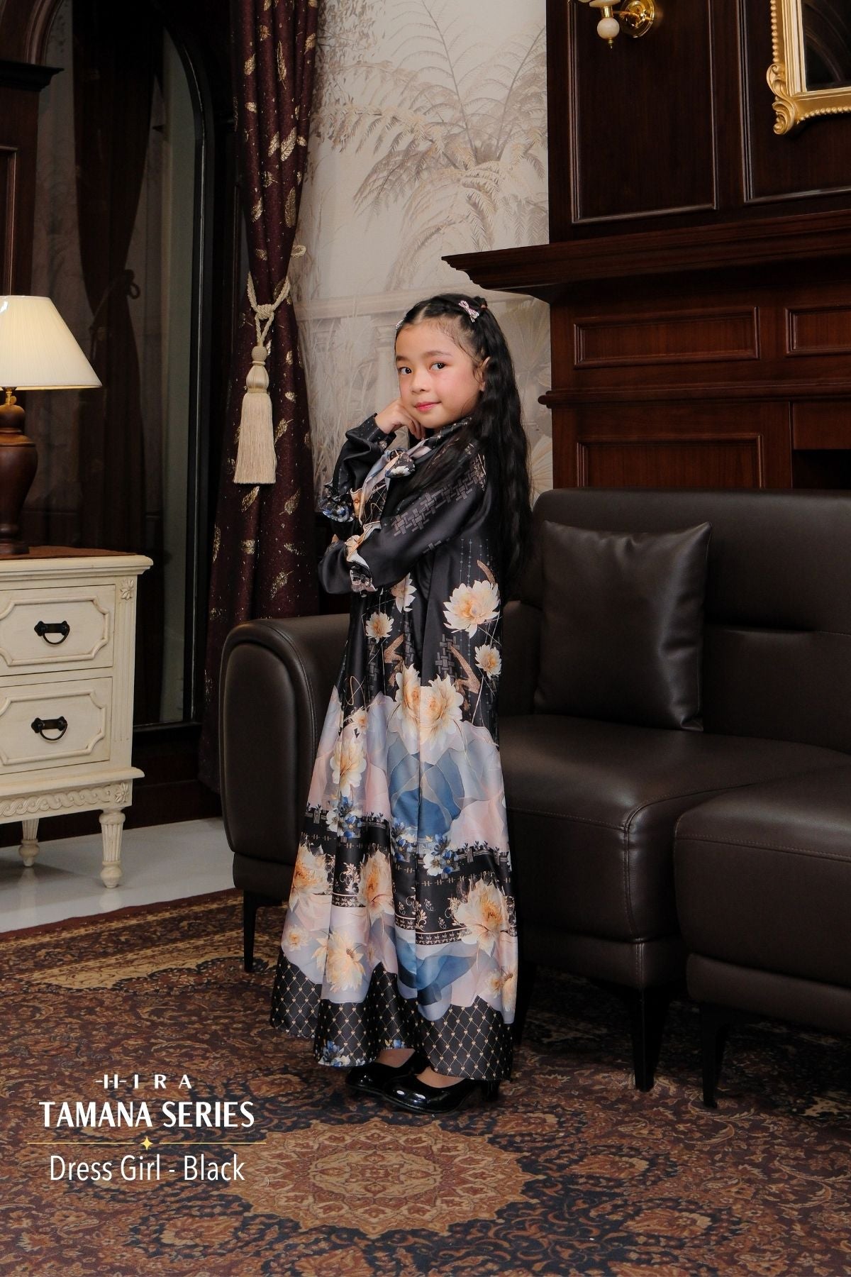 TAMANA Family Set — Black | HIRA Raya 2027