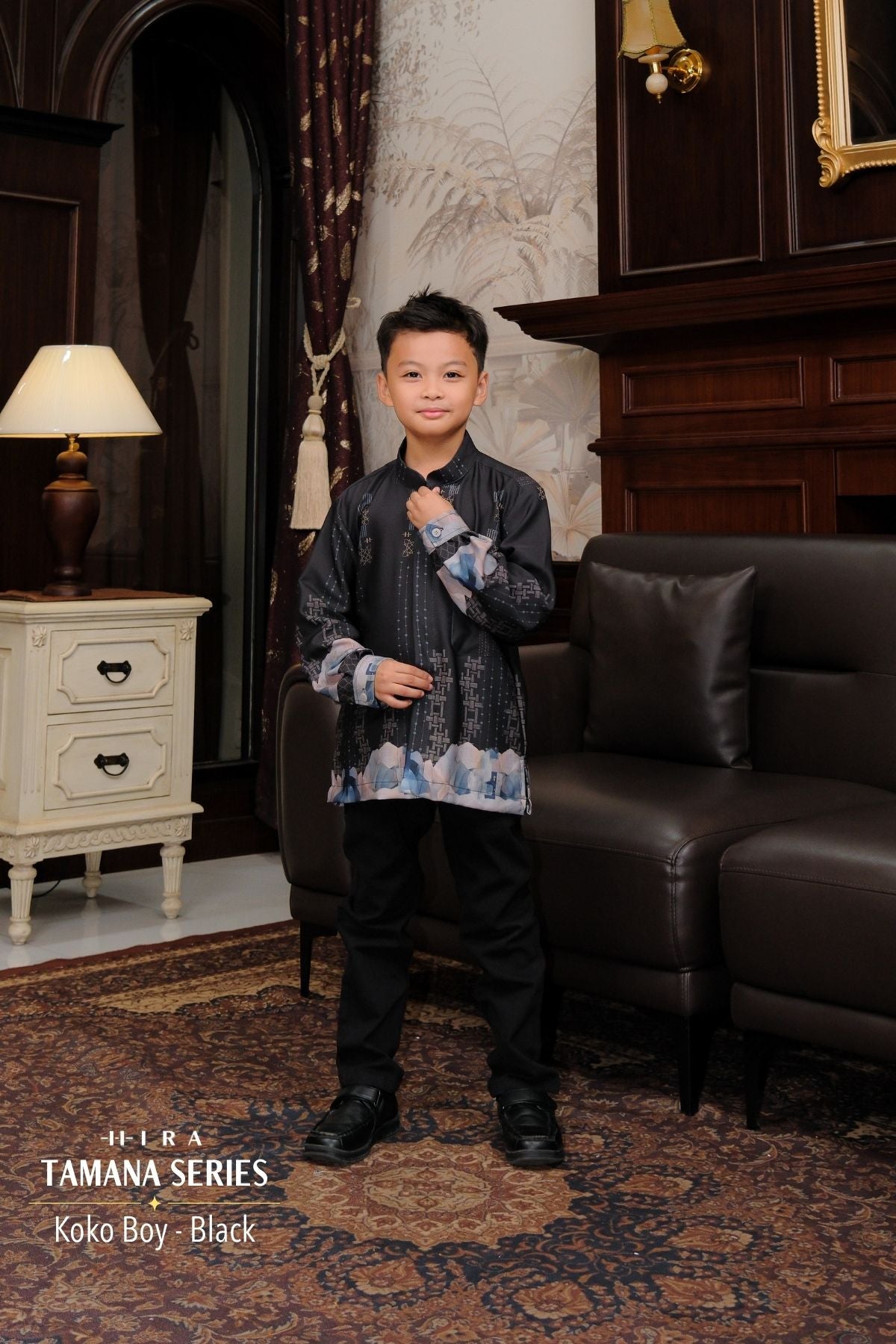 TAMANA Family Set — Black | HIRA Raya 2027
