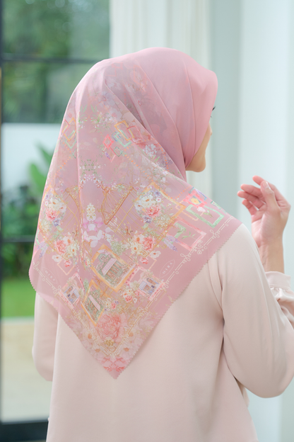 Nuri Scarf - NU33.5 NY33.5 NH33.5 Blue Pink