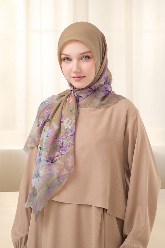 Leaf Kafa Scarf - KF30.3 VK30.3 JF30.3 Bronze