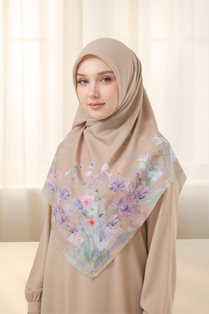 Leaf Kafa Scarf - KF30.3 VK30.3 JF30.3 Bronze
