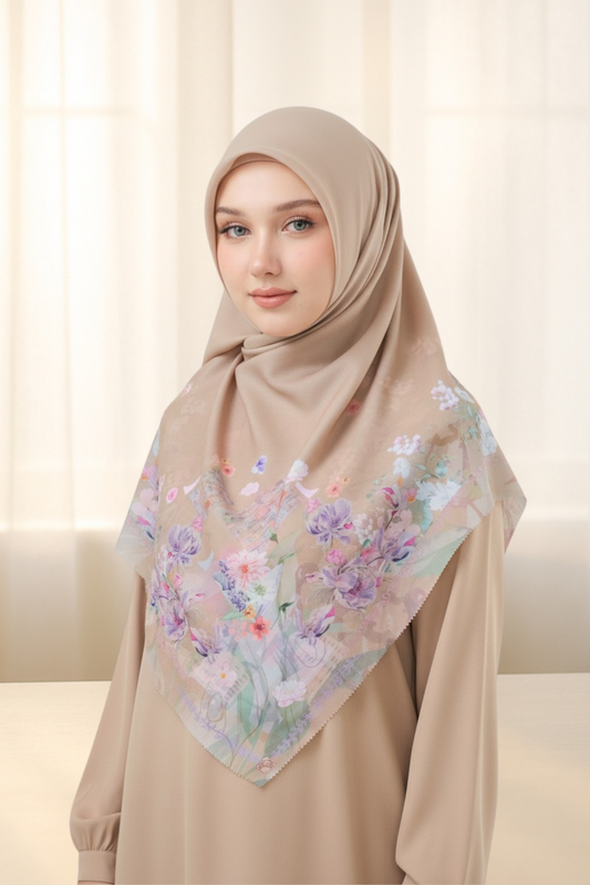Leaf Kafa Scarf - KF30.3 VK30.3 JF30.3 Bronze
