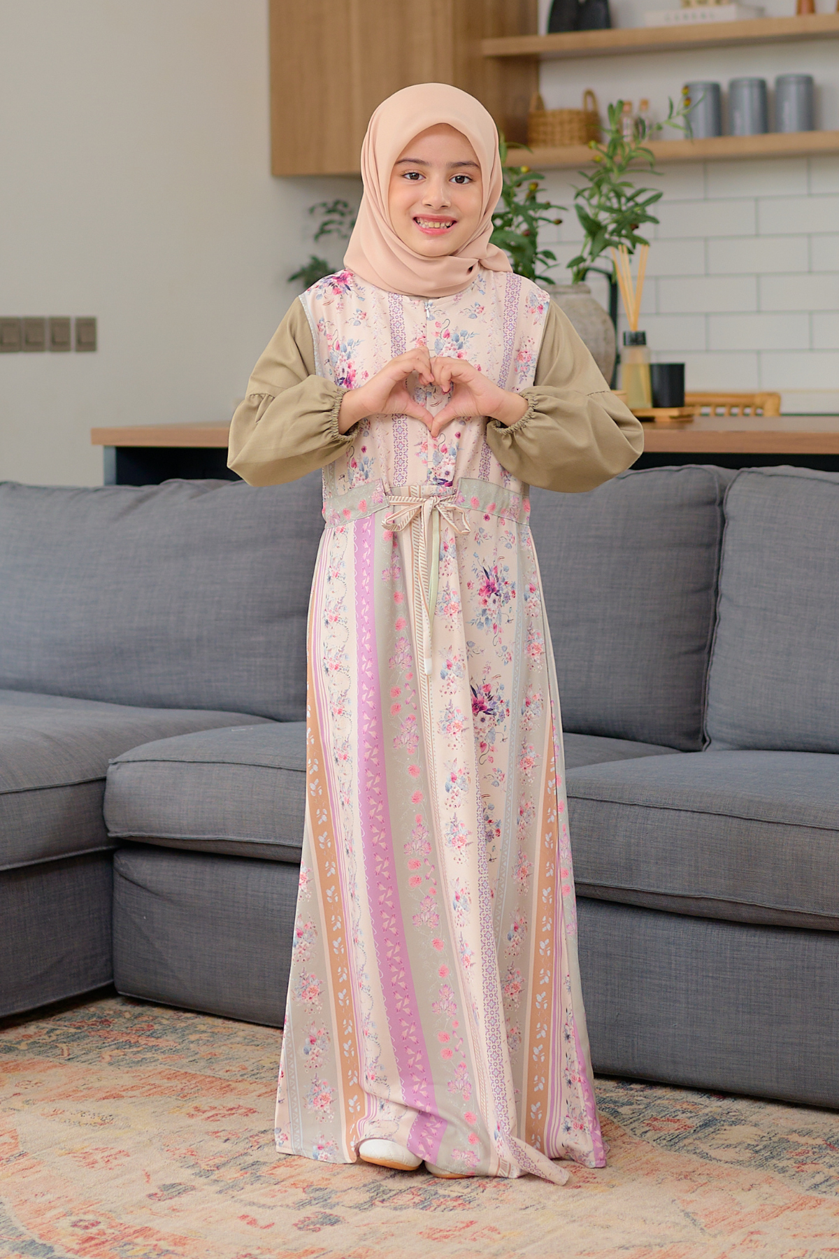 [CLEARANCE SALE] Emilora Dress Anak Custom - CDR3.3 Creamy
