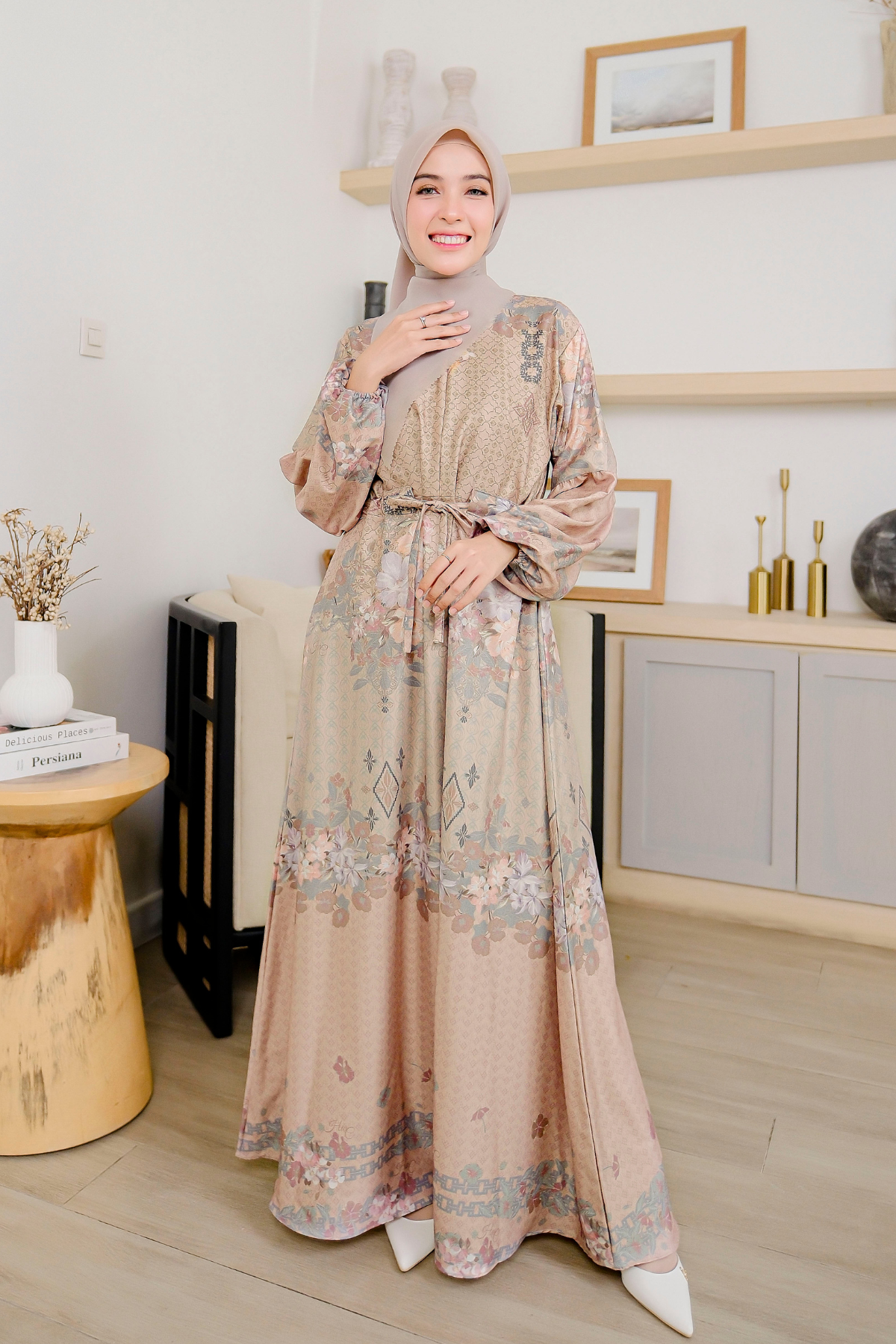 Chatara - Maxi Dress - Mocca - CH22.3