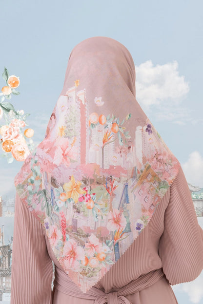 [ BUY 3 GET 1 FREE HIJAB ] Tangerine Scarf - ST16.11 TV16.11 TJ16.11 Coffee
