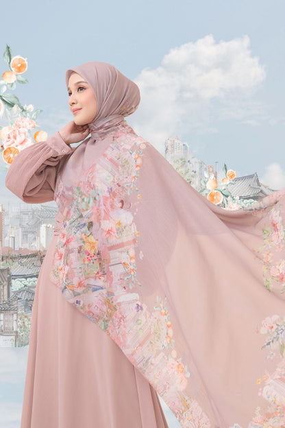 [ BUY 3 GET 1 FREE HIJAB ] Tangerine Scarf - ST16.11 TV16.11 TJ16.11 Coffee