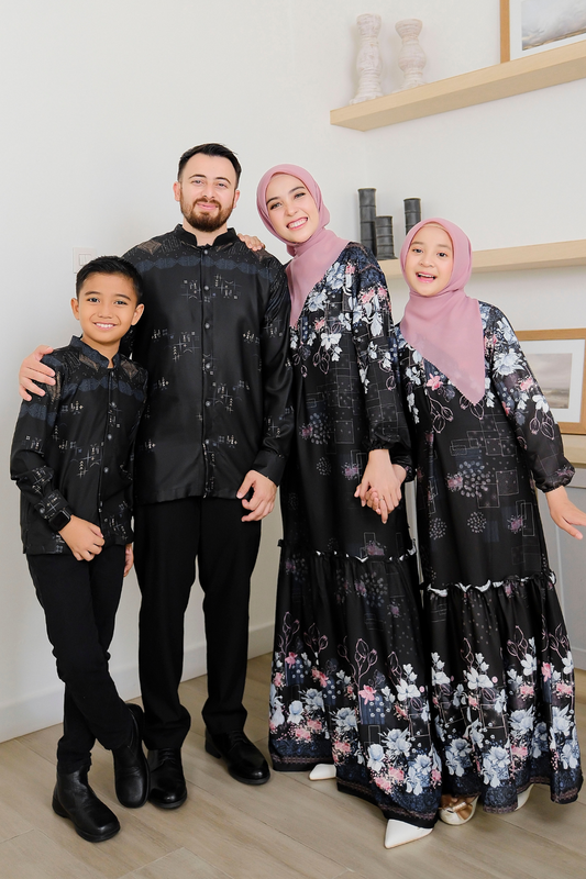 Orchid Family Set - Black