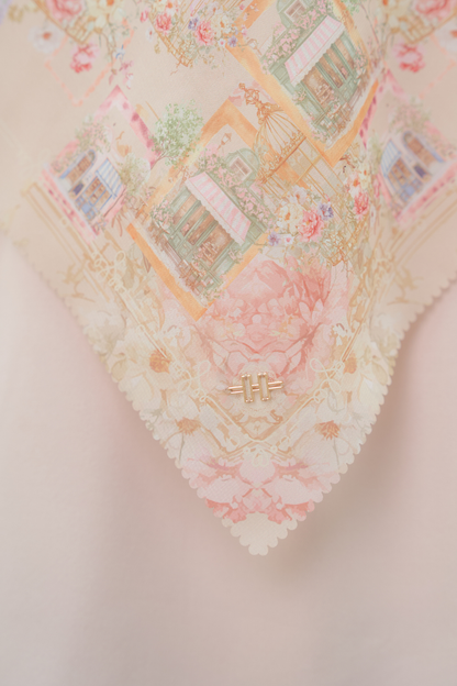 Nuri Scarf - NU33.12 NY33.12 NH33.12 Creamy White