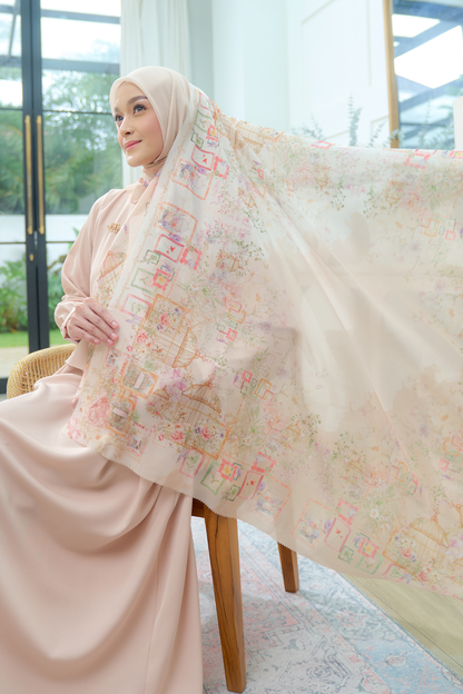 Nuri Scarf - NU33.12 NY33.12 NH33.12 Creamy White