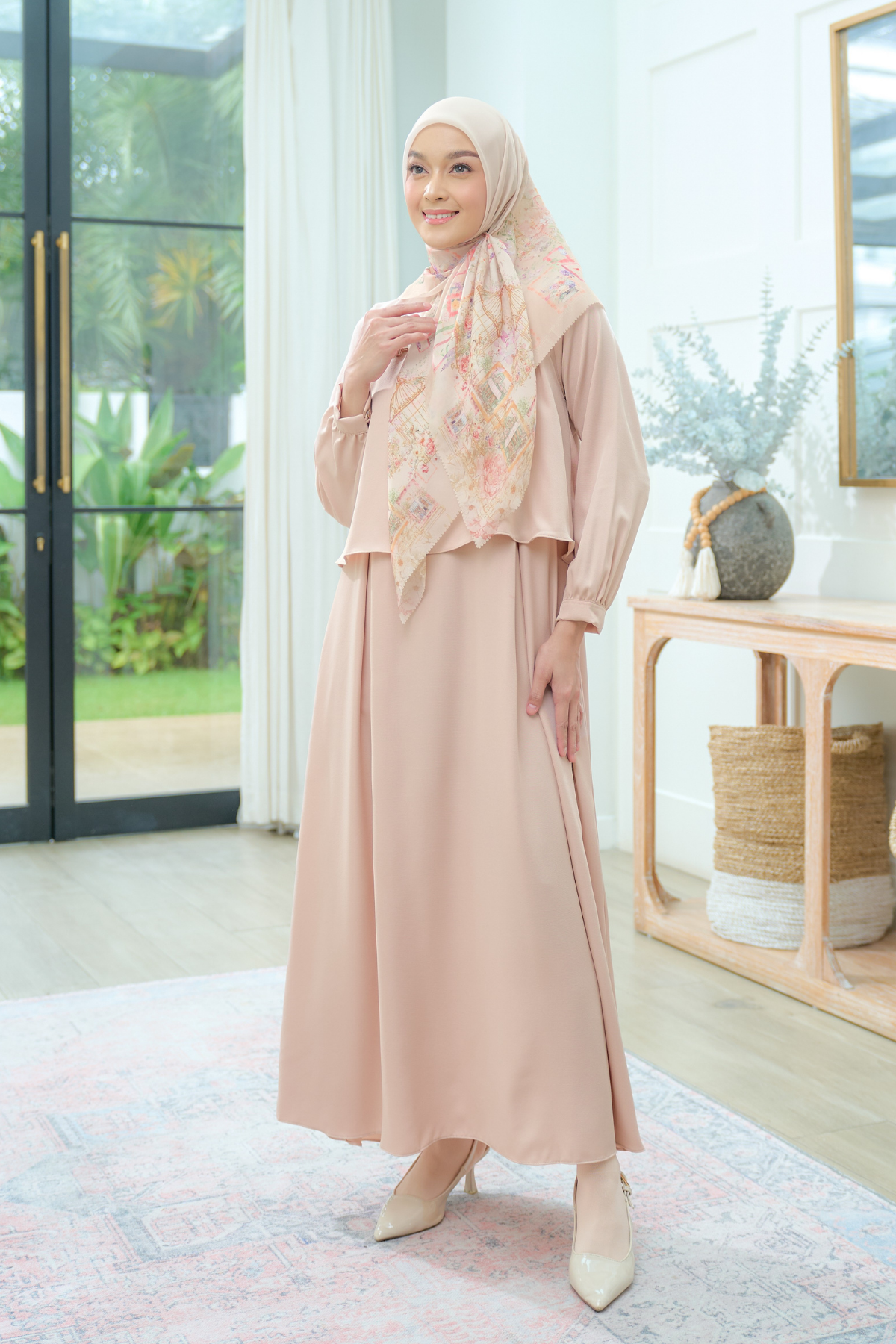 Nuri Scarf - NU33.12 NY33.12 NH33.12 Creamy White