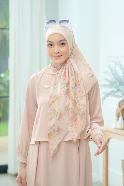 Nuri Scarf - NU33.12 NY33.12 NH33.12 Creamy White
