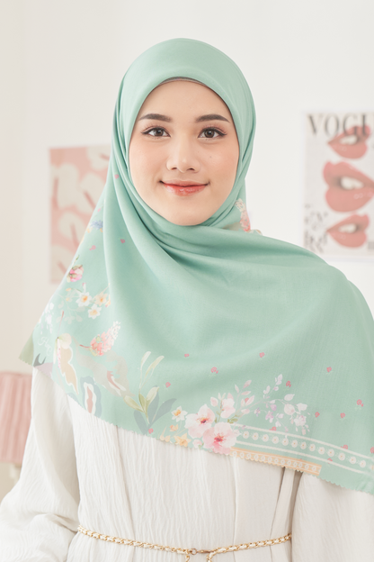 Daffodil - Scarf Loire Voal - Sage - DF14.11